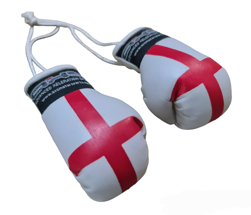 AXS Mini Boxing Gloves - England / English One Pair
