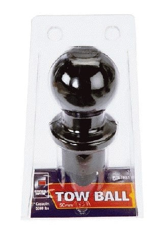 Towing Accessories: Towball 50mm Black Steel 2500kg TB51