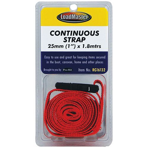 Continuous Luggage Strap With Clip 25mm x 1.8M RG16132