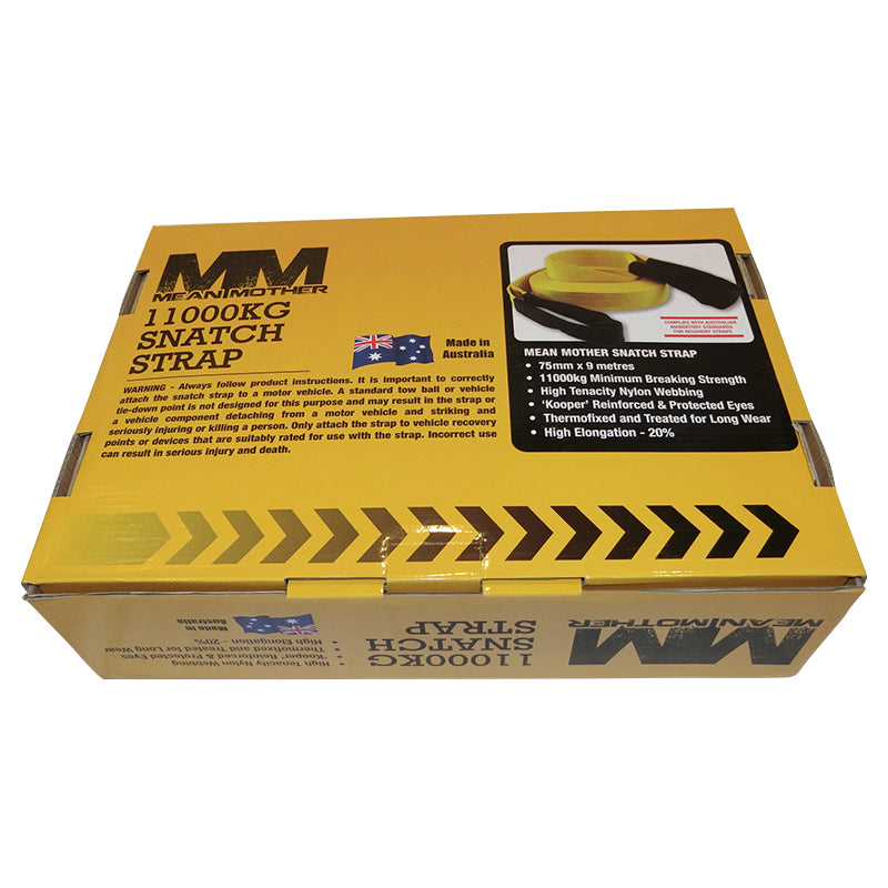 Mean Mother 9m x 75mm - 11T Strap MMSS11T