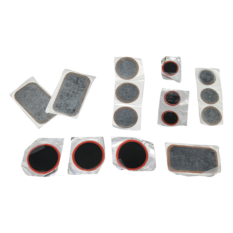Rubber Tyre Patches 15 Pieces Assorted 5 Sizes TG26A