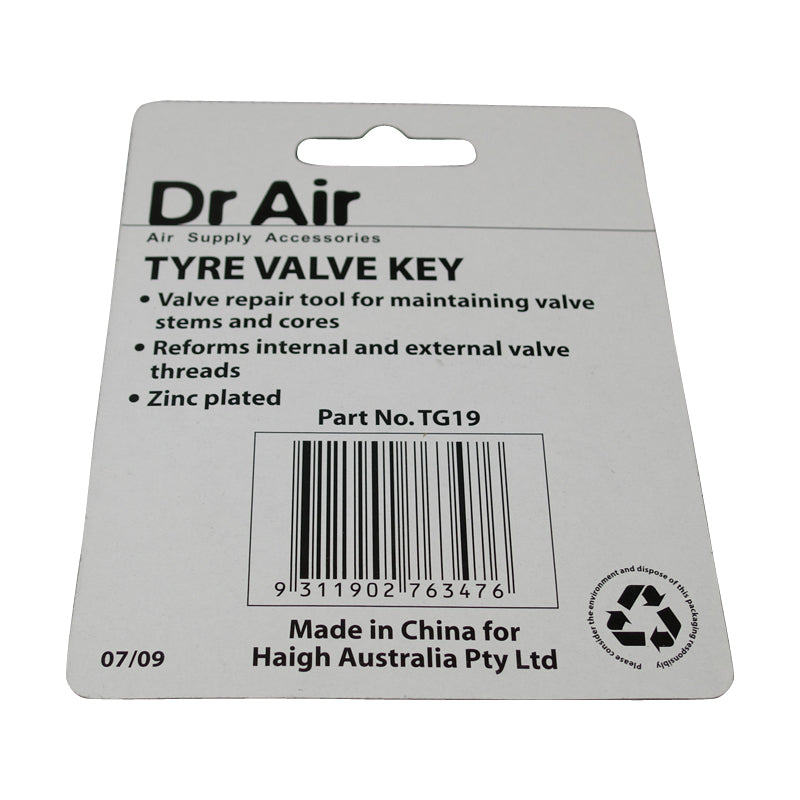 4 Way Tyre Valve Key/Valve Tool