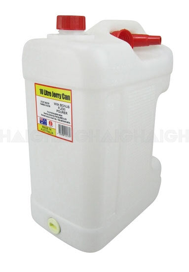 10L Plastic Water Container White BPA Free WC10 00175-5