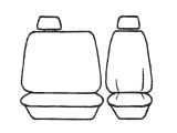 Custom Made Esteem Velour Seat Covers Suits Honda Civic VI Hatch 2001 2 Rows