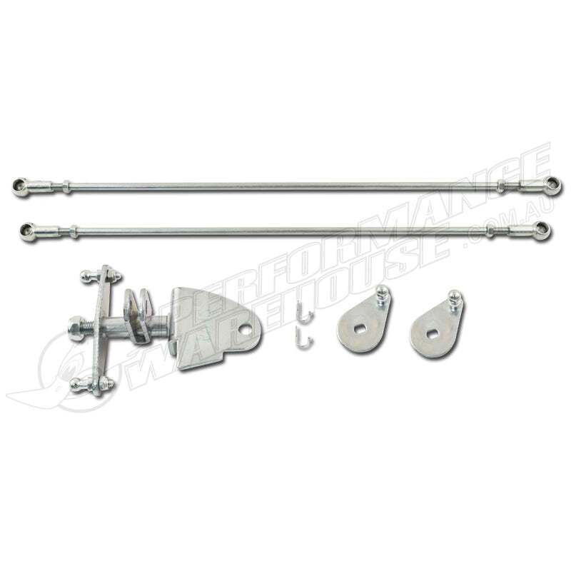 Dual IDF Weber Style VW Type 1 Linkage Kit - Short Type, suits Porsche Cooling CAL-F7540