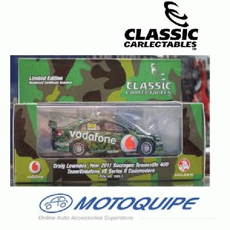 1:43 Classic Carlectables Sucrogen Craig Lowndes 2011 Townsville Camo Livery #888 1888-3