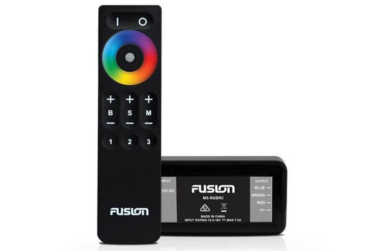 Fusion Marine RGB Lighting Control Module Wireless Remote Control MS-RGBRC