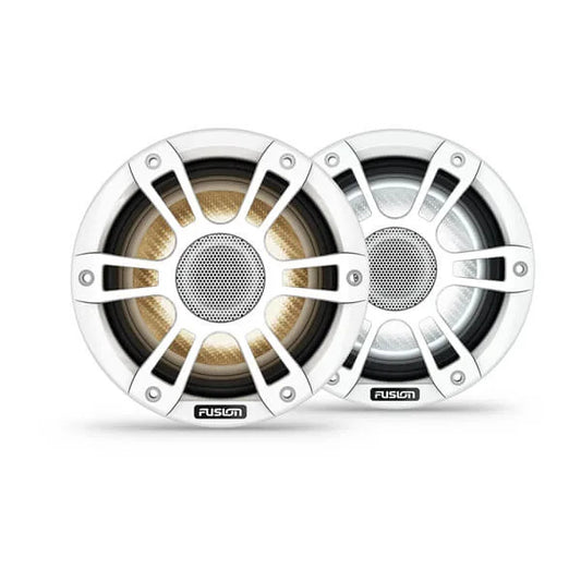 Fusion Sports White 3i Marine Signature 6.5 inch LED Light Speakers 230W SG-FL653SPW