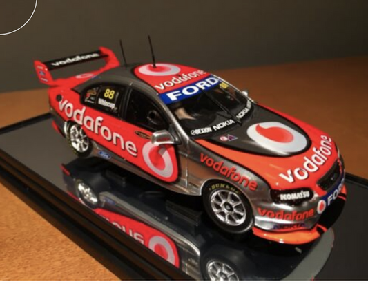 1:43 Classic Carlectables Ford BF Vodafone Whincup 2008 2088-4