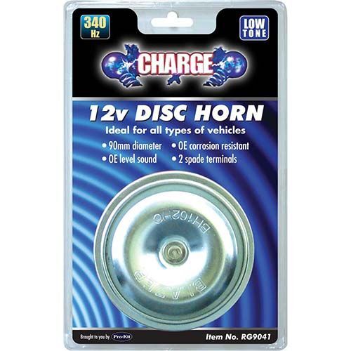 Electric Car Disc Horn 12V 90mm 340Hz RG9041