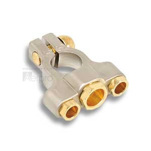 Aerpro Battery Terminal Negative Silver/Gold PS15