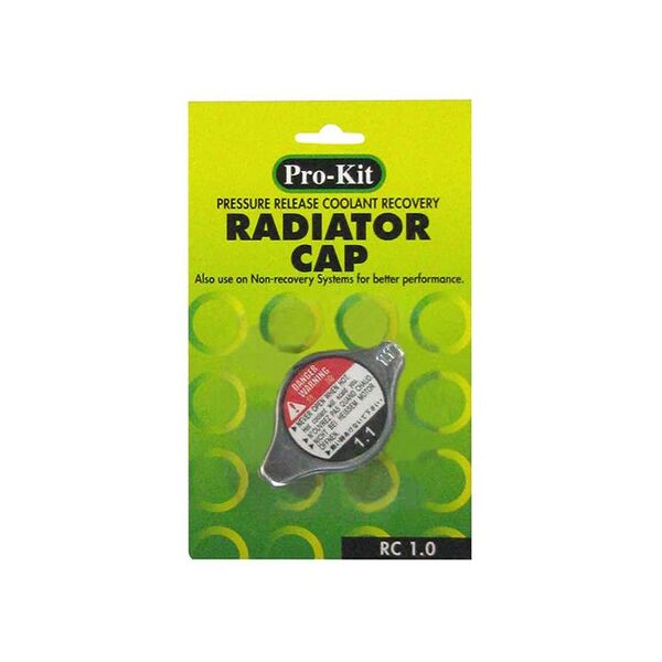 Pro-Kit Radiator Cap Suits Honda Civic, Accord, Prelude, Inegra, Legend, CRX, Camry, VientaΒ 1992-on RC1.0