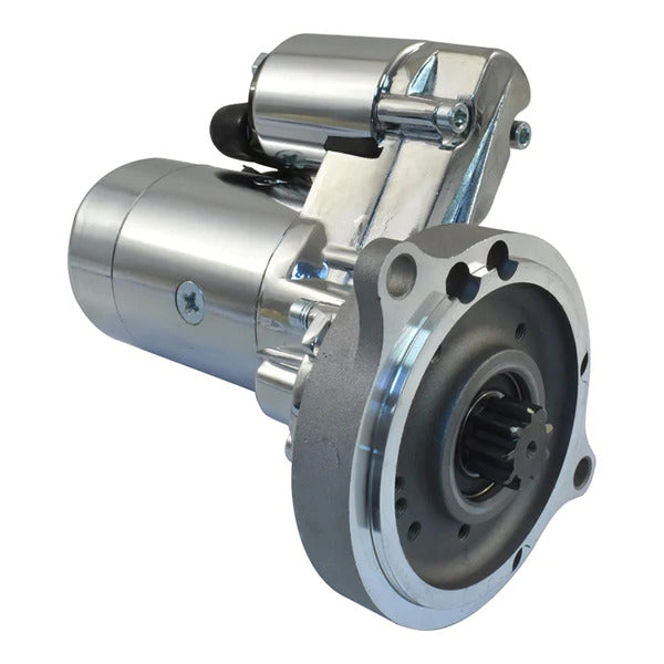 Starter Motor suits Ford Windsor/BB/FE Tilton Style 3HP High Torque Chrome CAL-6506CHR