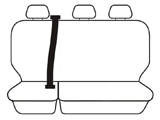 Seat Covers suits VW Amarok Dual Cab 2H 2/2011-On Wet n Wild Neoprene