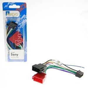 SONY AV TO ISO Harness 16 PIN Sony to ISO 16 pin Harness Suits Sony AV model Head units 2013 on