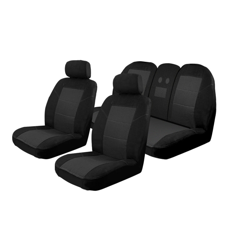 Custom Velour Seat Covers Suits Holden Commodore VF Sedan Evoke 6/2013-2020 Deploy Safe