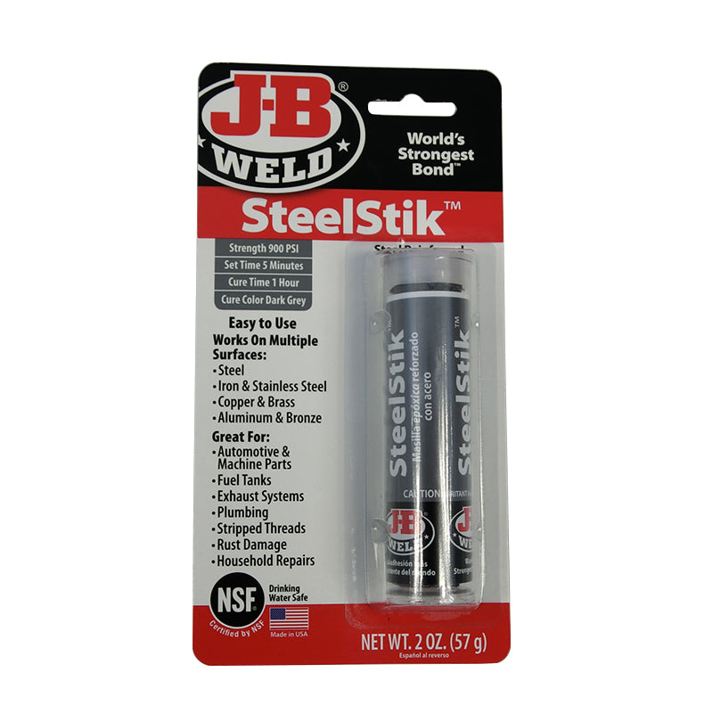 Jb J-B Weld Automotive SteelStik Steel Reinforced Epoxy Putty Stick 56.8gm  JB8267