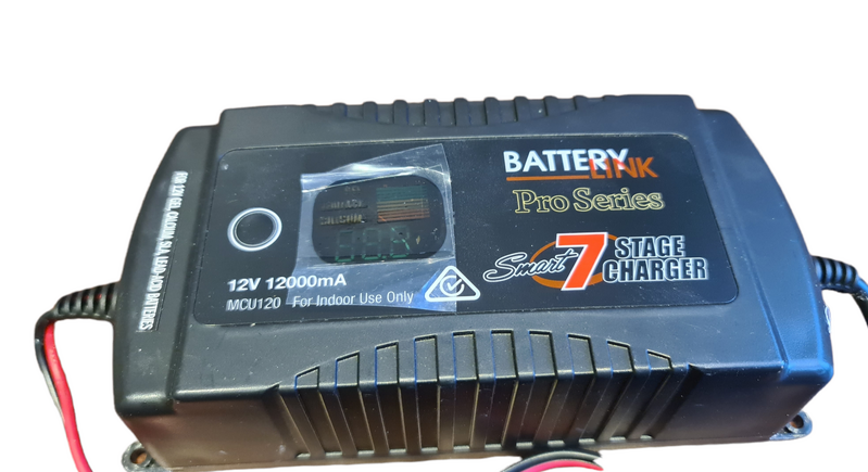 MCU Car & Marine Smart Battery Charger 7 Stage 12V 12000Ma MCU120