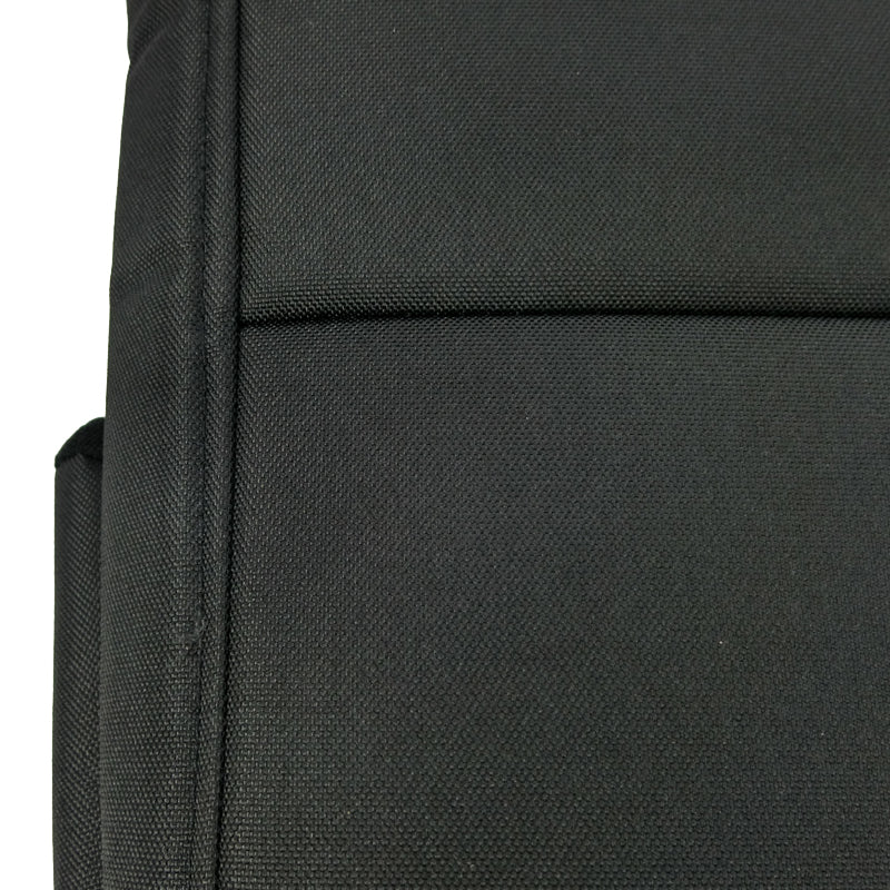 Canvas Black Seat Covers Suits Mitsubishi Triton Dual Cab MQ/MR DC 5/2015-11/2023 Airbag Safe 2 Rows