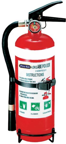 Fire Extinguisher - 4.5Kg Abe Dry Power