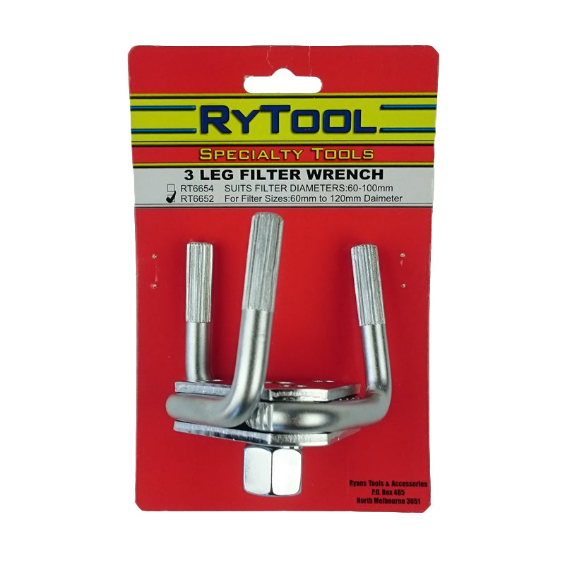 RyTool 3 Leg Oil Filter Wrench RT6652