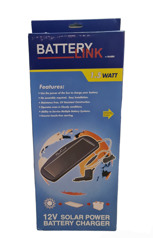 Battery Charger Solar 12V 1.5W LED Indicator  SCH01