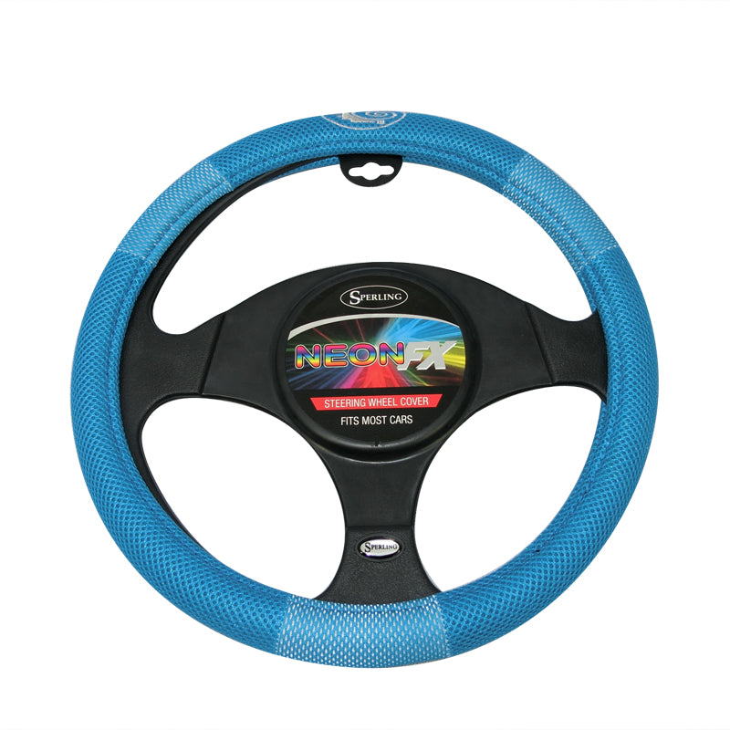 Neon FX Steering Wheel Cover Blue