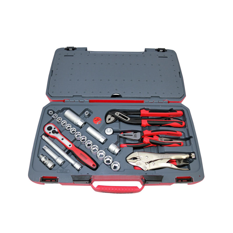 Teng Tools - 48 Piece 3/8 inch Drive Tool Set Kit Socket Spanner Screw Driver T3848