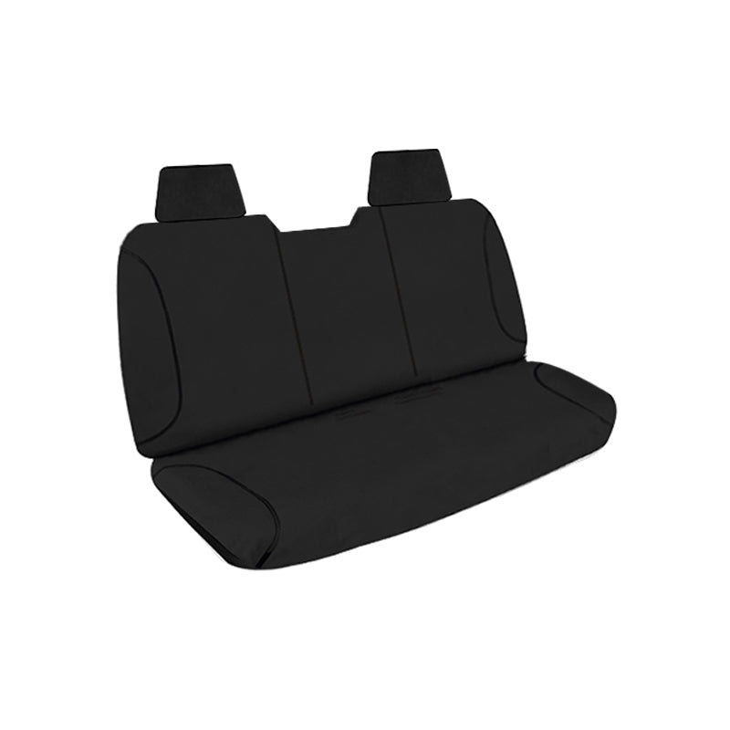 Tradies Full Canvas Seat Covers Suits Holden Rodeo (RA) Dual Cab, All Badges, 6 Seat 03/2003-06/2008 Black