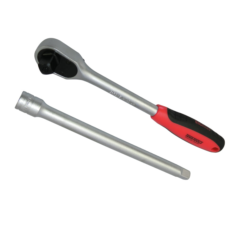 Teng Tools 5 Piece 1/2 inch Drive Ratchet Socket Accessory Set TT1205