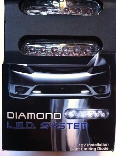 Vegas Glow Ultra Bright Diamond Led Spot Light System 12 V Red VGL-8104