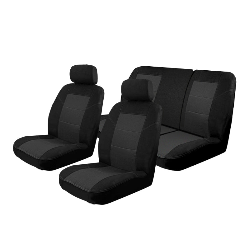 Esteem Velour Seat Covers Set Suits Daewoo Cielo GL 2 Door Hatch 10/1995-1996 2 Rows