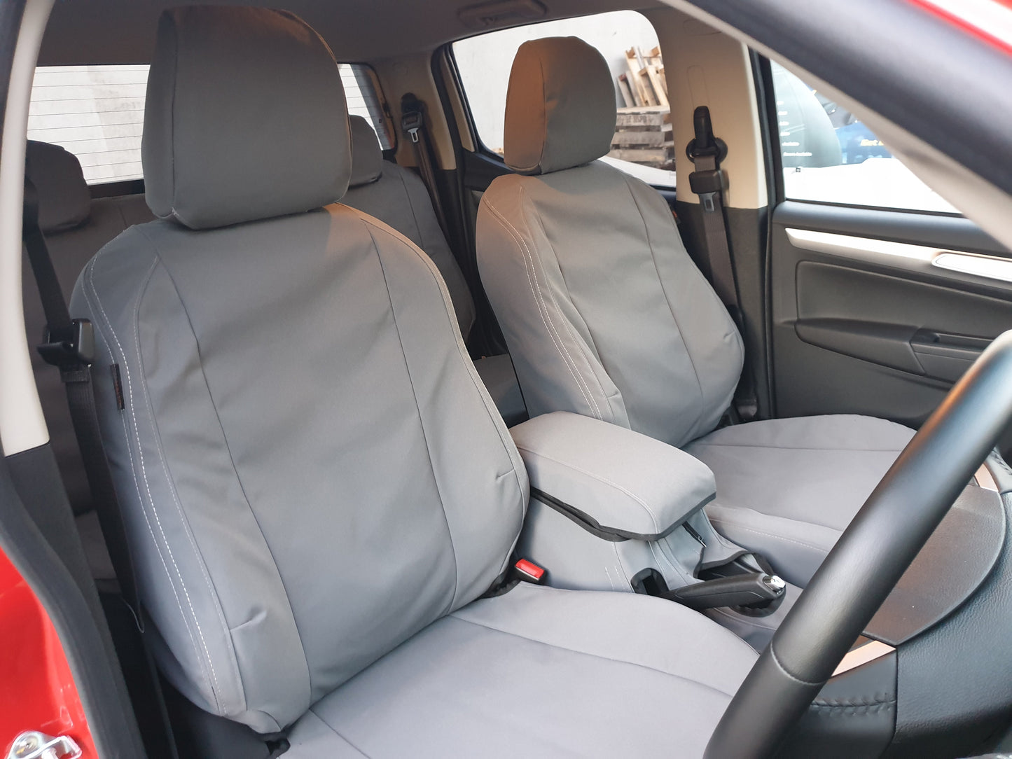 Tuffseat Canvas Seat Covers suits Toyota Landcruiser 7/2016-On 79 Series Single Cab