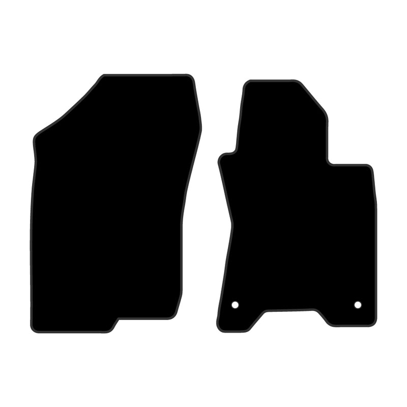 Tailor Made Floor Mats Suits Nissan Navara NP300 2015-On Custom Fit Front Pair