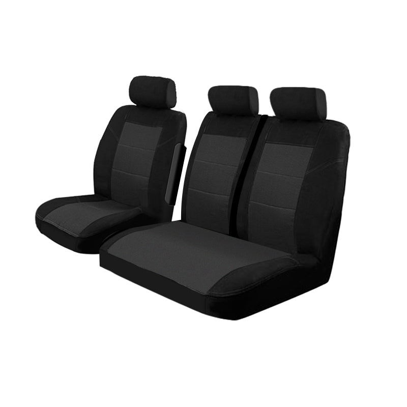 Velour Seat Covers suits Renault Trafic X82 66kW/85kW SWB/LWB 1/2015-On 1 Row