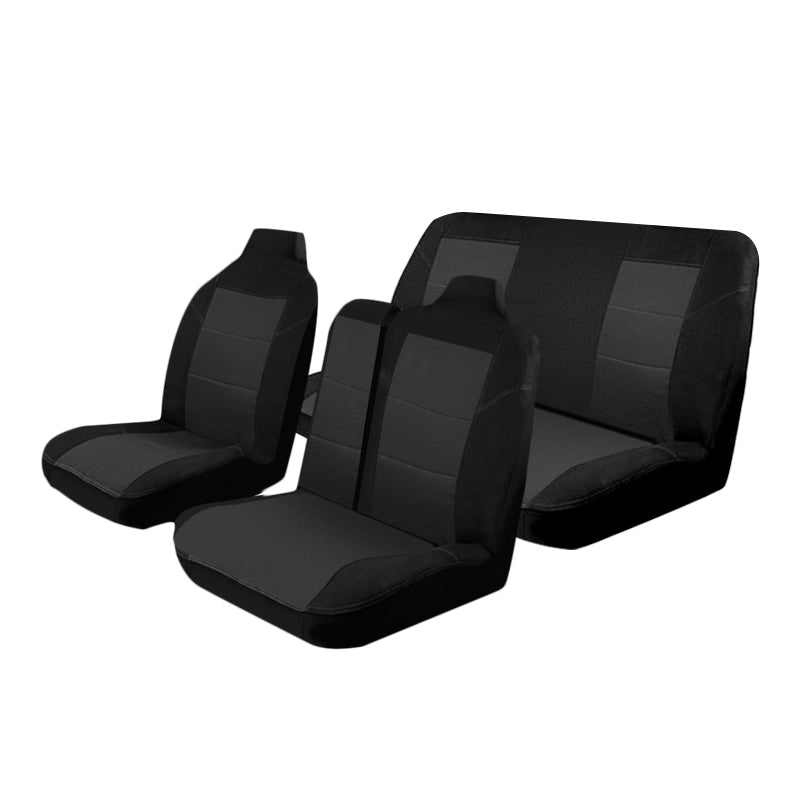 Custom Made Esteem Velour Seat Covers Suits Ford Econovan Van 1981-1983 2 Rows