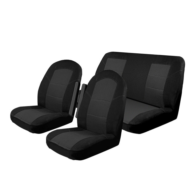 Custom Made Esteem Velour Seat Covers Suits Ford F250 Supercab XLT Ute 2003 2 Rows