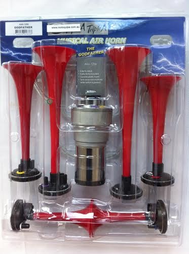 Car Musical Air Horn Dixie Dukes Of Hazard / River Kwai /La Bamba / Godfather / O' Susanna / La Cucaracha