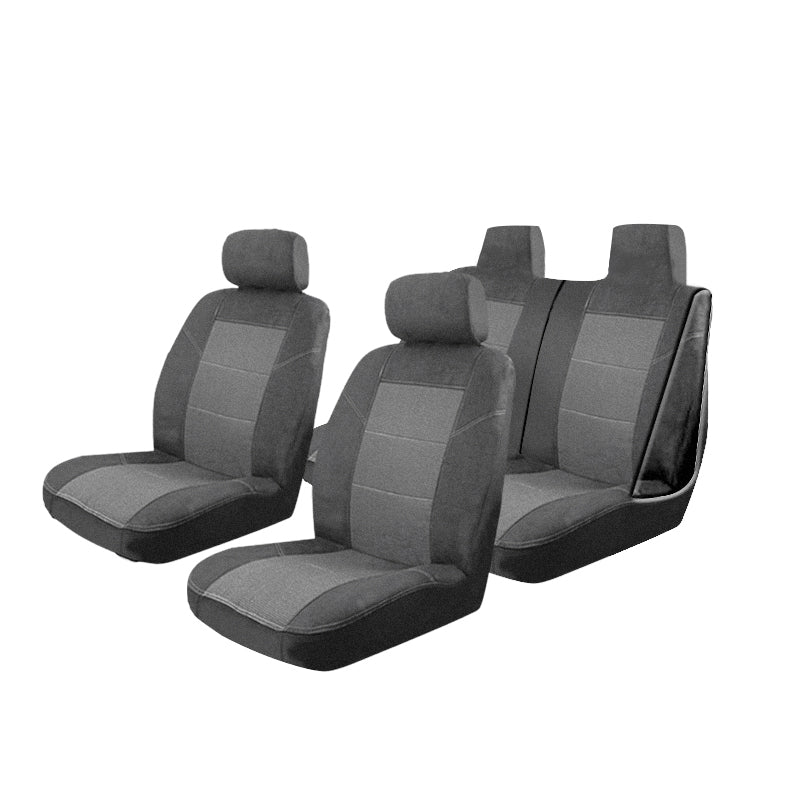 Esteem Velour Seat Covers Set Suits Ford Laser GHIA 4 Door Hatch 1981-1987 2 Rows