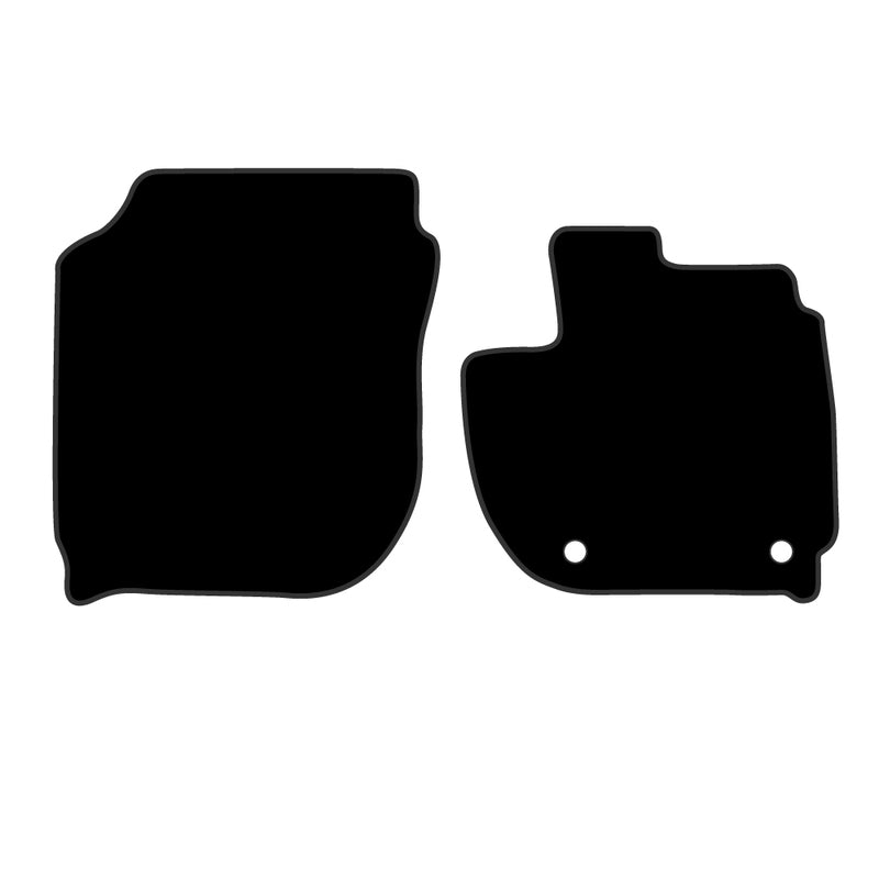 Floor Mats Suits Honda Jazz 7/2014-On Custom Fit Front Pair