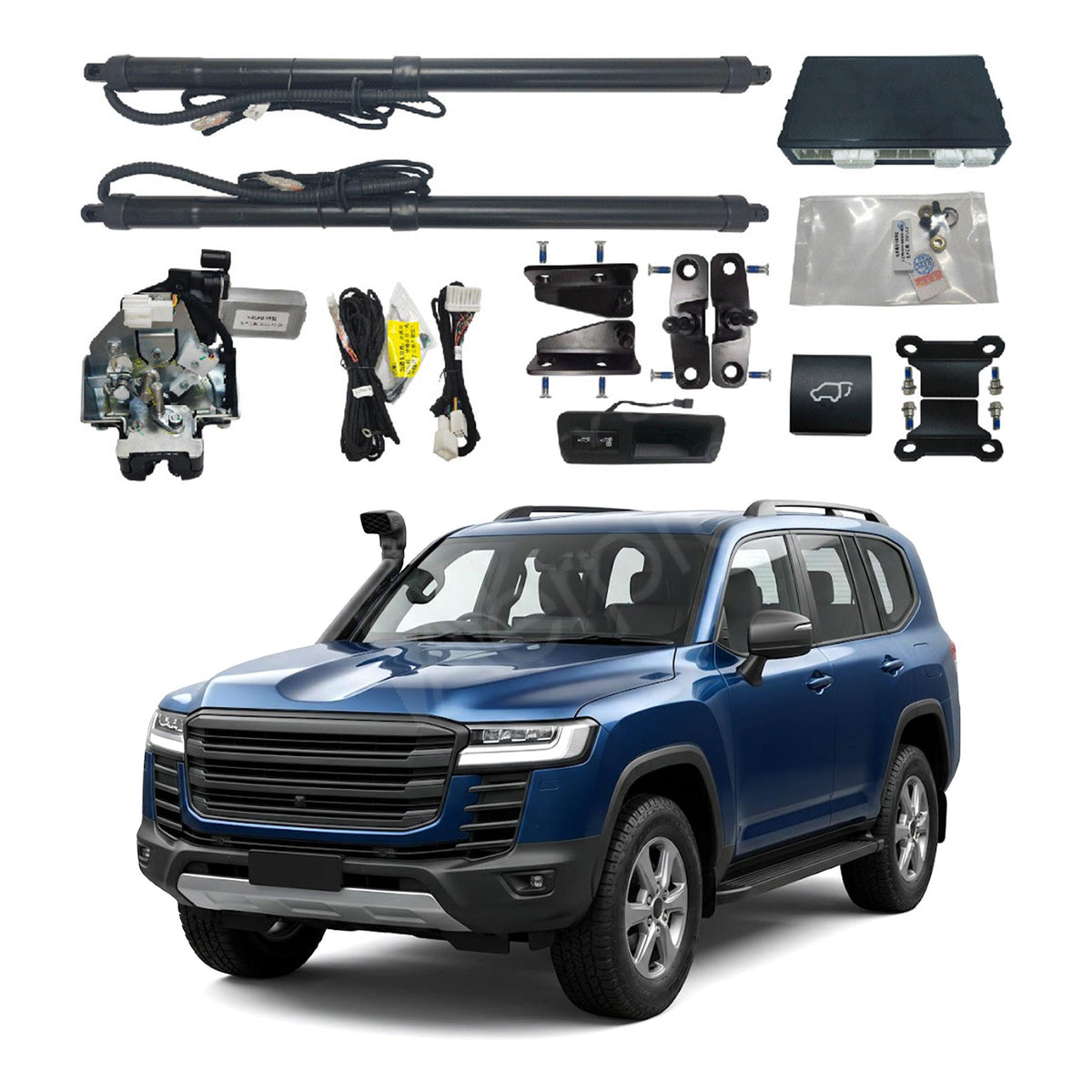 Power Tailgate Lift Kit suits Toyota LandCruiser 300 series 2021-2023 ARTLC321