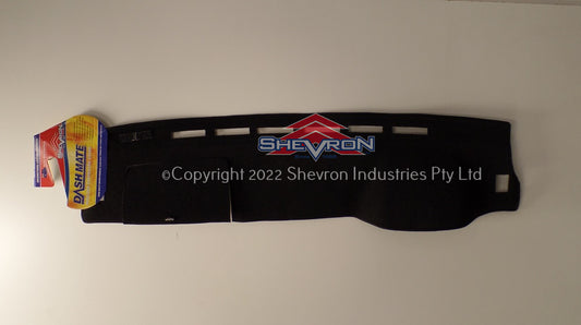 Shevron Dashmat suits Great Wall GWM Cannon X 9/2020-1/2025 Black DM1614