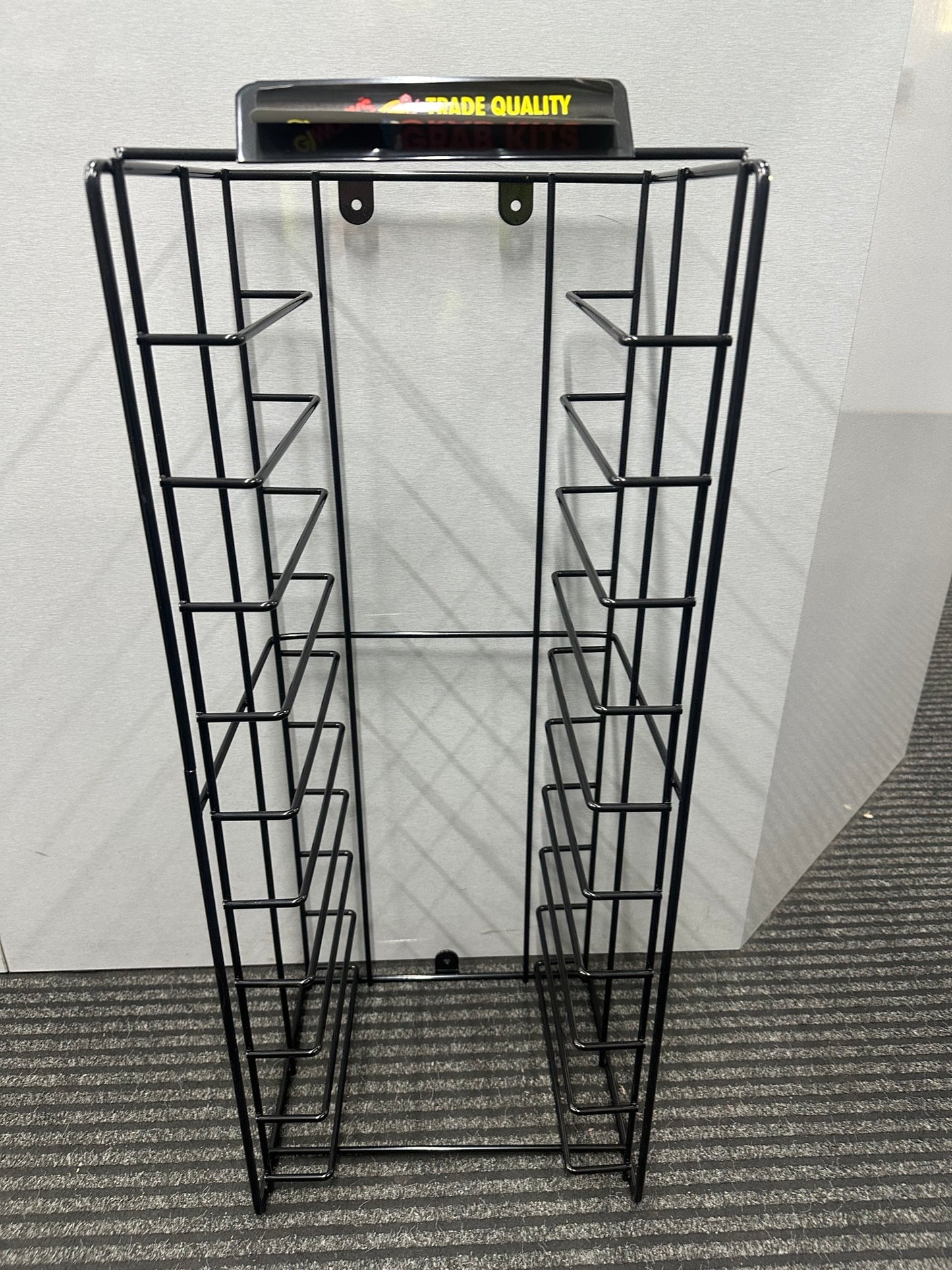 GJ Works 10 Shelf Grab Kit Dispenser (Packaged Products Not Included)