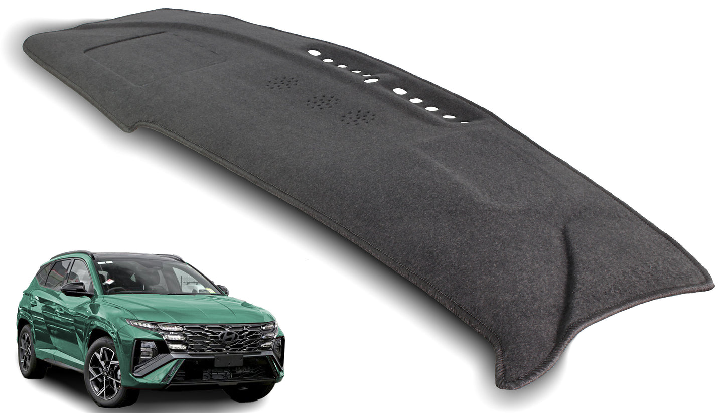 Dashmat Suits Hyundai Tucson NX4.V3 MY25 4/2025-On No Heads Up Display K6201 Black