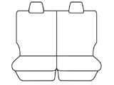 Seat Covers suits Ford Everest Wagon Next Gen 6/2022-On Wet n Wild Neoprene