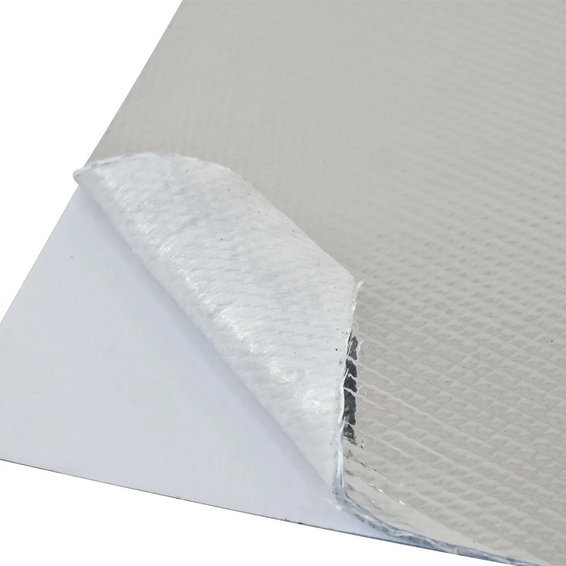Cal Custom Thermal Shield Adhesive Backed Heat Reflective Sheet, 24" X 48", Aluminium Silica CAL-H1359AL