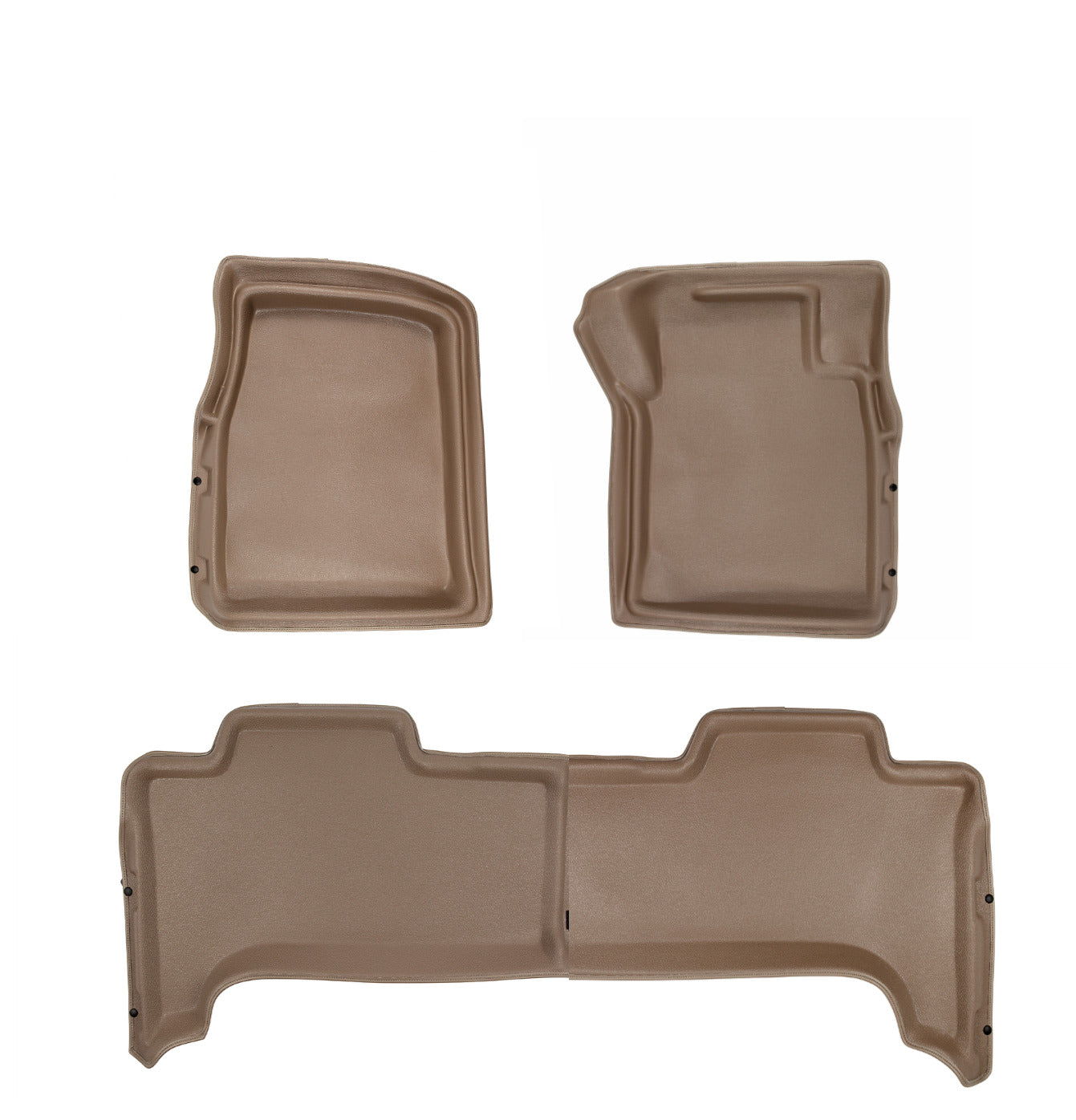 Sandgrabba Rubber Floor Mats Suits Isuzu Dmax Dual Cab Automatic 8/2020-On Front & Rear