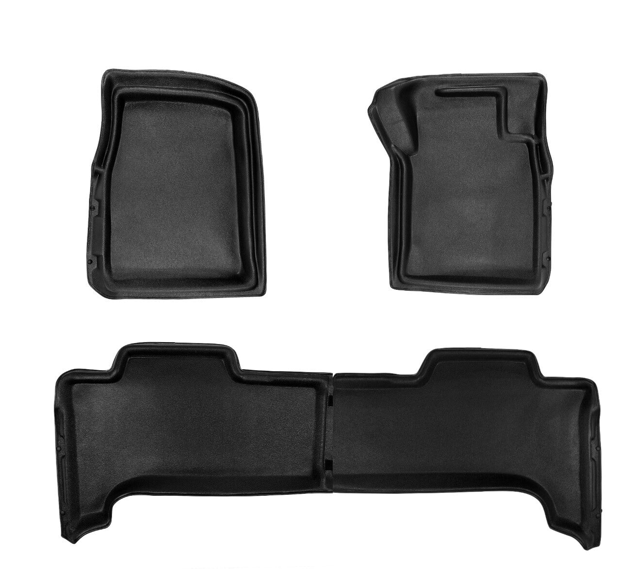 Sandgrabba Rubber Floor Mats Suits Isuzu Dmax Dual Cab Automatic 8/2020-On Front & Rear