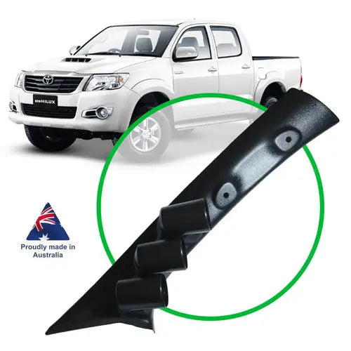 Saas Pillar Pod Suits Toyota Hilux 2005-2015 With 3 x 52mm 2 Inch Gauge Cups SGP1104