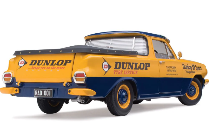 1:18 Classic Carlectables Holden EH Utility – Dunlop Radial Collection Release No.1 18847